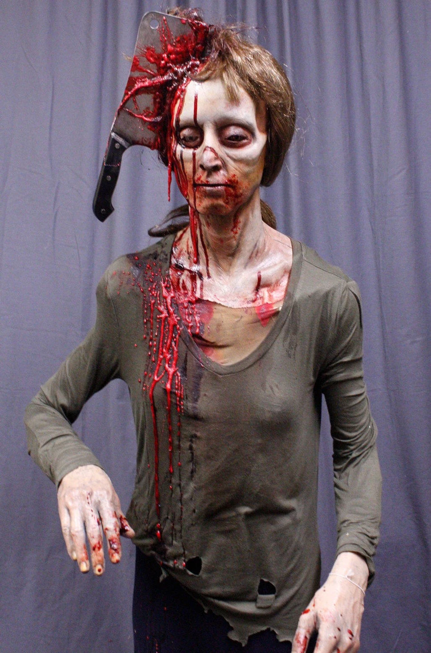 Meat Cleaver Morgan Zombie Figure 5 Meat Cleaver Morgan Zombie Figure - Image 3