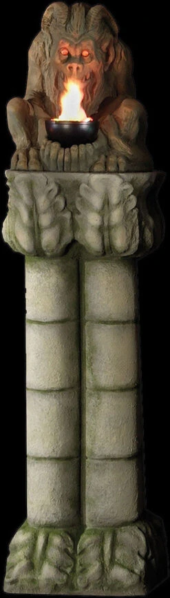 BronzeGargoyleWith FlameColumn Not Included 6 BronzeGargoyleWith FlameColumn Not Included -Bloodline Effects Store 60a069 362e14846aab4df1b7b9603c64de0dbbmv2