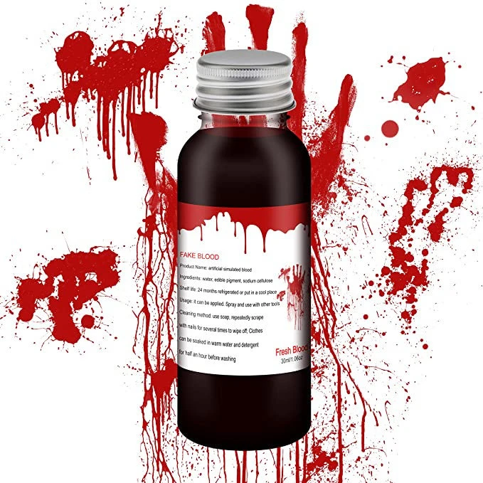 6 BOTTLES Fake Blood 3 6 BOTTLES Fake Blood
