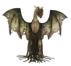 Animated 7 FtDark Forest Dragon