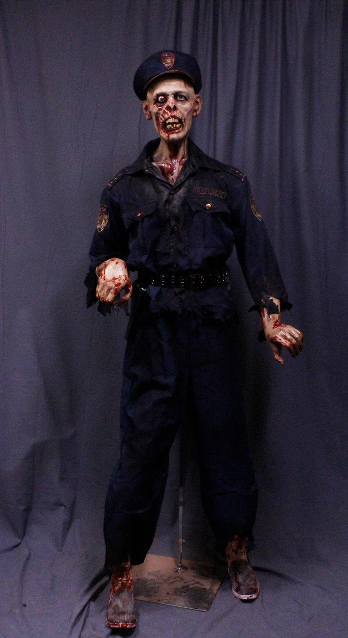 Officer Iggy Zombie Figure 3 Officer Iggy Zombie Figure