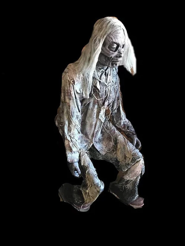 6' White Hair Zombie 4 6' White Hair Zombie - Image 2