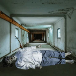 Dead Man Haunted House Prop