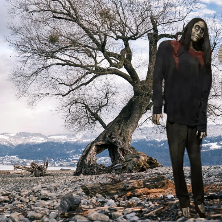 All Electric Hooked Hanging Ghoul Animated Prop 4 All Electric Hooked Hanging Ghoul Animated Prop - Image 2