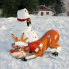 Slip-Slider Santa's Red-Nosed Christmas Reindeer Statue 1 Slip-Slider Santa's Red-Nosed Christmas Reindeer Statue -Bloodline Effects Store 82c588 21ff9f0b8b4748b3bfda6803258ed438mv2