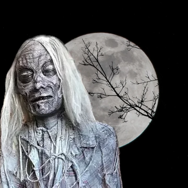 6' White Hair Zombie 5 6' White Hair Zombie - Image 3