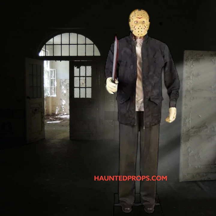 6' Lifesize Animated Jason Voorhees 3 6' Lifesize Animated Jason Voorhees