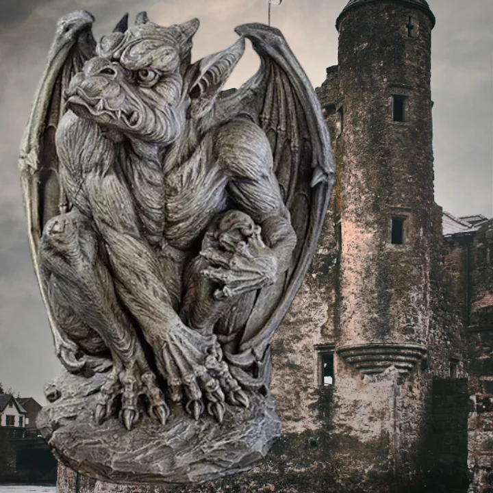 Silas The Gargoyle Sentry Statue: Large 3 Silas The Gargoyle Sentry Statue: Large