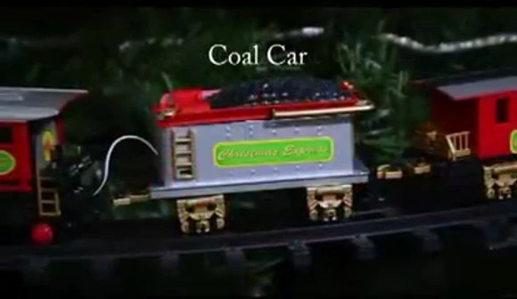 Christmas Tree Train Set 4 Christmas Tree Train Set - Image 2