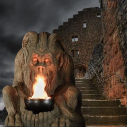 BronzeGargoyleWith FlameColumn Not Included 7 BronzeGargoyleWith FlameColumn Not Included -Bloodline Effects Store 82c588 6396e33dd76248e7bbf427d1da96a49cmv2