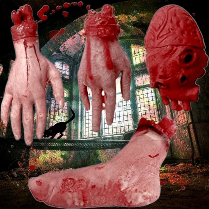 4 Piece Bloody Body Parts Deal 4 4 Piece Bloody Body Parts Deal - Image 2