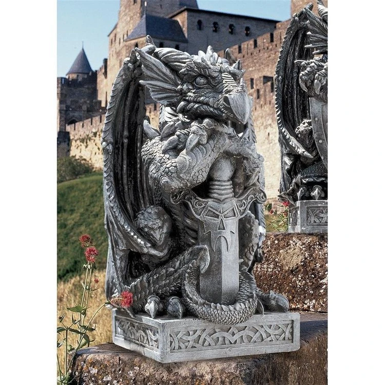 The Arthurian Dragon Statues 5 The Arthurian Dragon Statues - Image 3