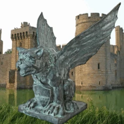 Winged Gargoyle Of Naples Bronze Garden Statue -Bloodline Effects Store 82c588 7fa2a4c61a454b81bf241e9faa6b2b41mv2