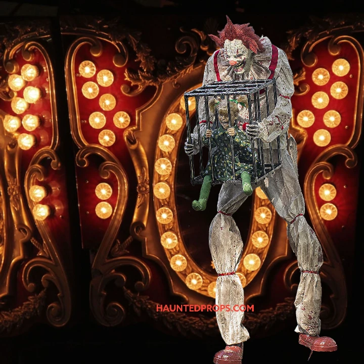 Cagey The Clown W Kid Animated 3 Cagey The Clown W Kid Animated