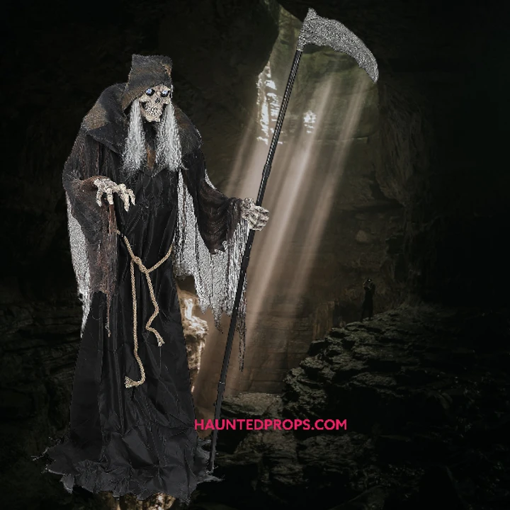 6' Lunging Reaper DigitEye Animated Prop 4 6' Lunging Reaper DigitEye Animated Prop - Image 2