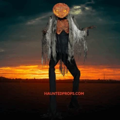 7' Scorched Scarecrow Animated Prop