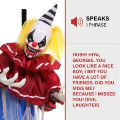 45'' Hooked Animated Clown Door Greeter -Bloodline Effects Store 82c588 b9e127a1edd64777abb2534570b1172bmv2