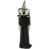 72" Standing Witch With Book, Lights Sound
