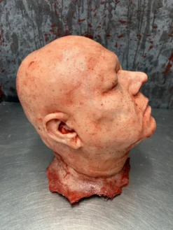 This Severed Head Is Skinned In Silicone And Foam Filled. Highly Detailed With Minor Facial Hair, All Hand Punched. Scarring And Blood Splatter Can Be Customized To Your Liking , As Well As Hair Color And Style. Just Attach A Message During Time Of Purchase And Inquire About Other Options. 11 This Severed Head Is Skinned In Silicone And Foam Filled. Highly Detailed With Minor Facial Hair, All Hand Punched. Scarring And Blood Splatter Can Be Customized To Your Liking , As Well As Hair Color And Style. Just Attach A Message During Time Of Purchase And Inquire About Other Options. -Bloodline Effects Store 82c588 c2a55c754726429291e4df4b0bcd4285mv2
