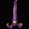 Morbid Enterprises Animated Upside Hanger Clown, Purple/Silver/White/Red, One Si -Bloodline Effects Store 82c588 c7913cb0404649f5a957c03d075a5962mv2