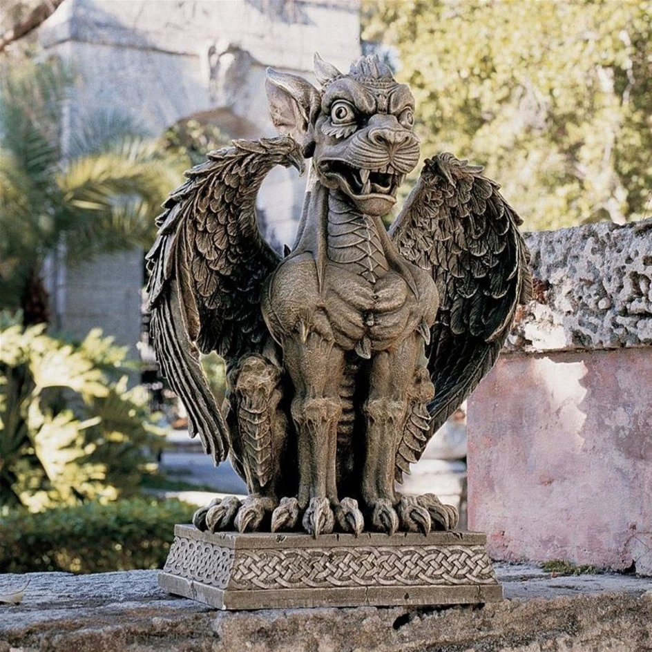 Saint Ambrose Gate Gargoyle Sentinel Statues 3 Saint Ambrose Gate Gargoyle Sentinel Statues